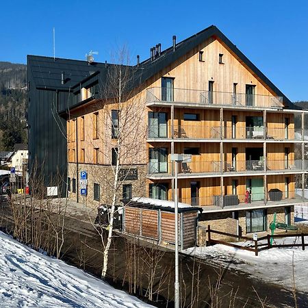 Stylovy Apartman Ski&Bike, Janske Lazne Bagian luar foto